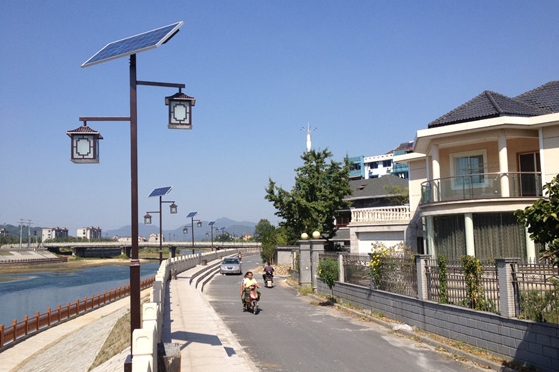 蘭州太陽能路燈適合裝在什么場合