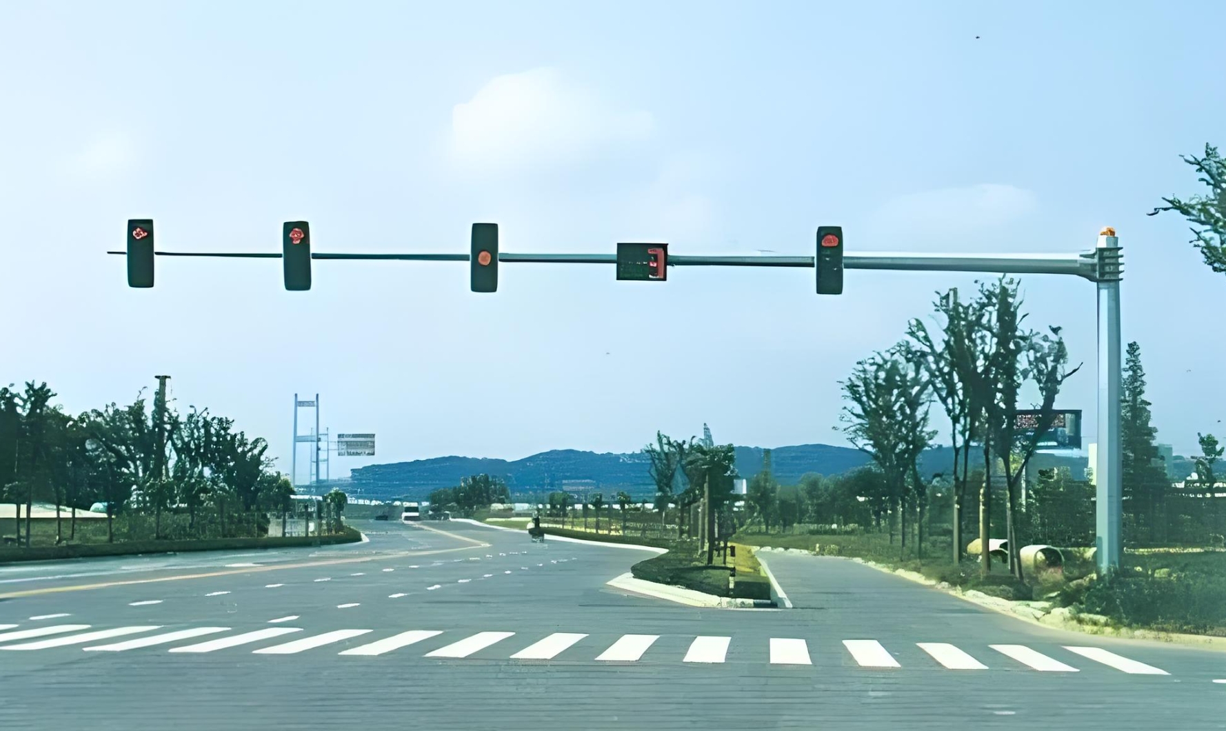 蘭州交通信號桿的作用